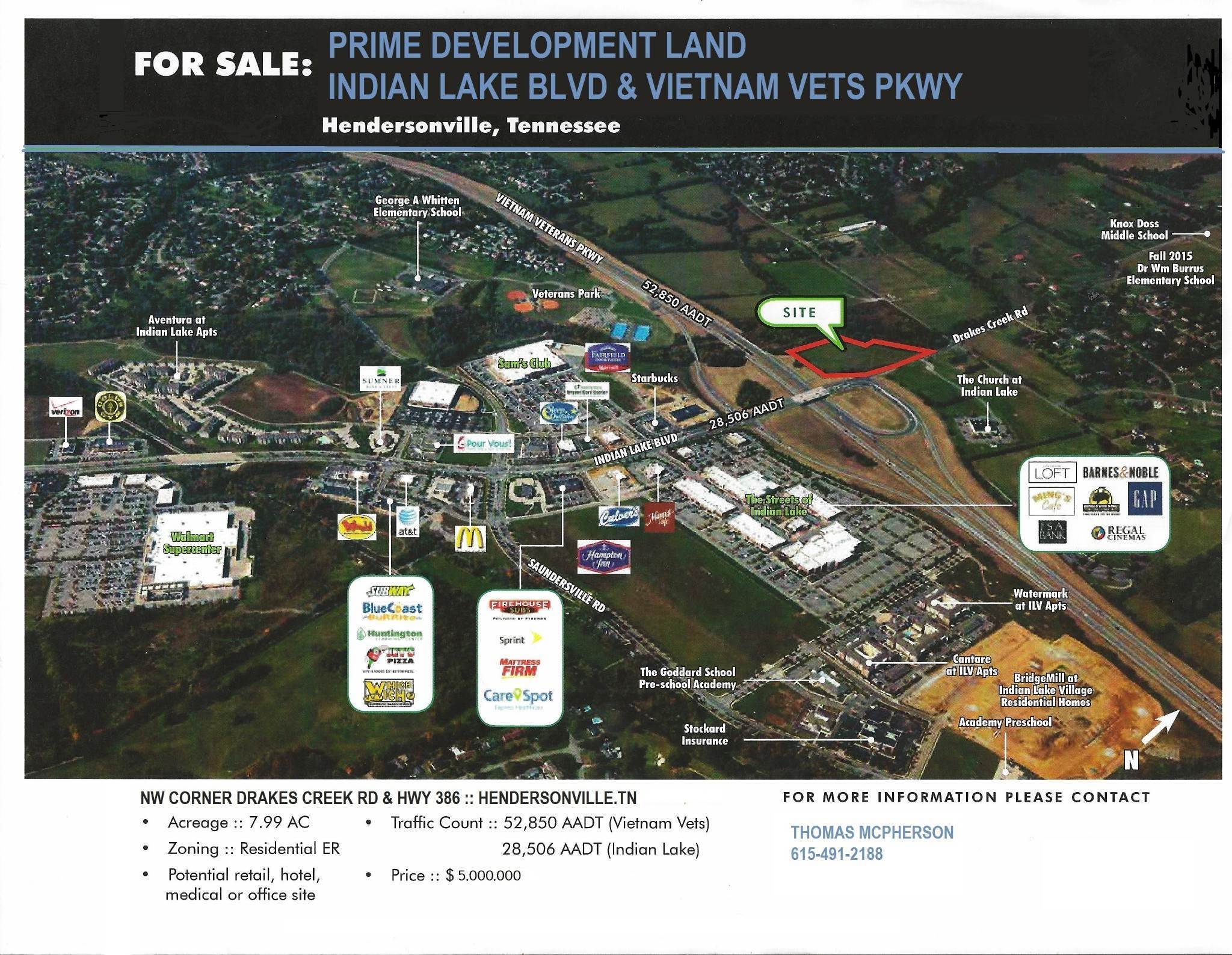 Commercial for Sale at 1003 Drake Creek Road Hendersonville, Tennessee 37075 United States