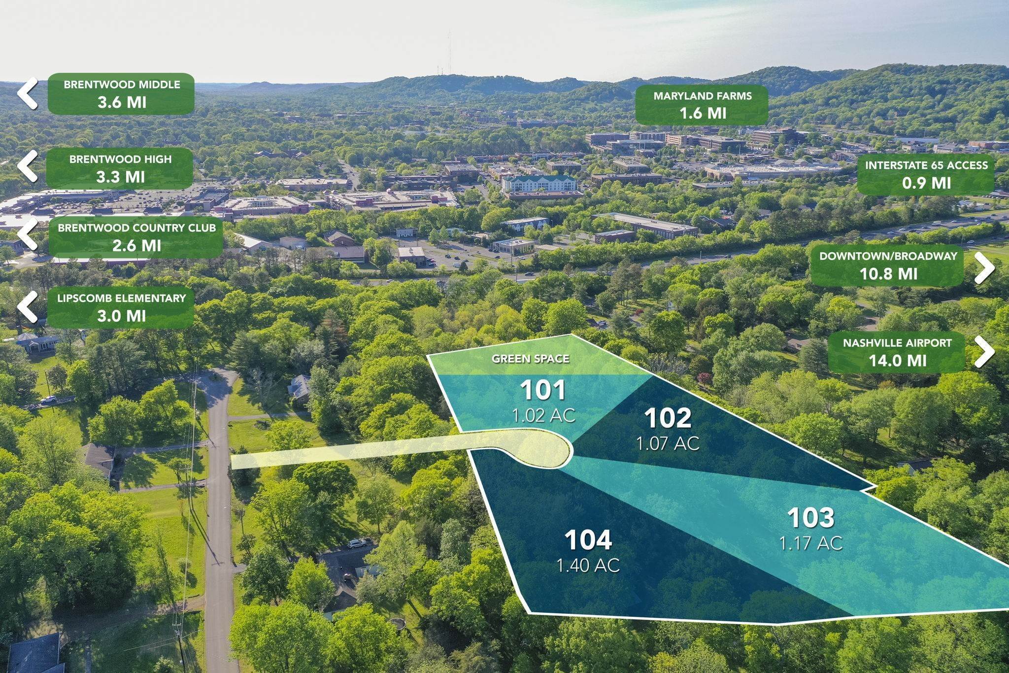 Land for Sale at 310 Wilson Pike Brentwood, Tennessee 37027 United States